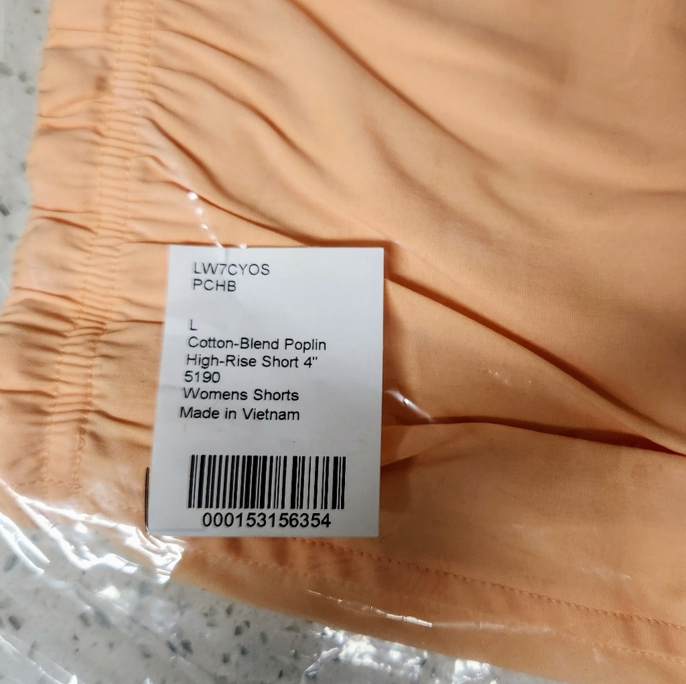 Lululemon Cotton-Blend Poplin High-Rise Short 4" - Picture 8 of 9